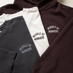 Middle of Nowhere Embroidered T - MEDIUM ONLY