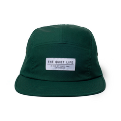 Foundation 5 Panel Camper Hat - Made in USA - Hunter Green