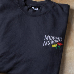 Lonely Palm Middle of Nowhere Embroidered T - MEDIUM ONLY