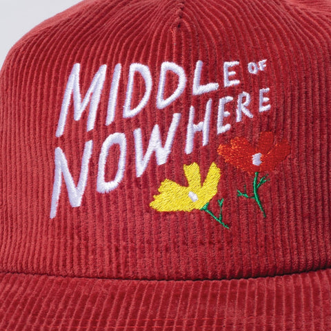 Lonely Palm Middle Of Nowhere Hat - Rust Cord