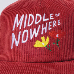 Lonely Palm Middle Of Nowhere Hat - Rust Cord