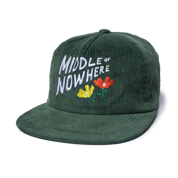 Lonely Palm Middle Of Nowhere Hat  - Green Cord
