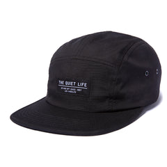 Foundation 5 Panel Camper Hat - Made in USA - Black