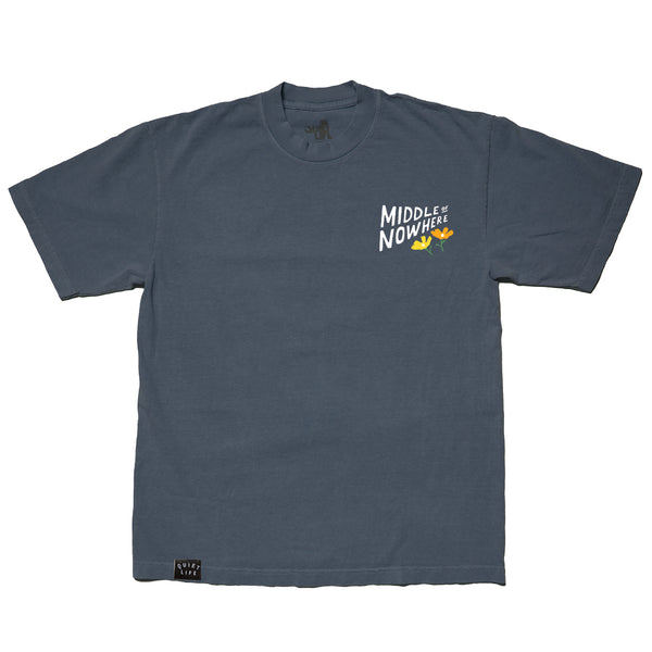 Lonely Palm Middle of Nowhere Embroidered T - MEDIUM ONLY