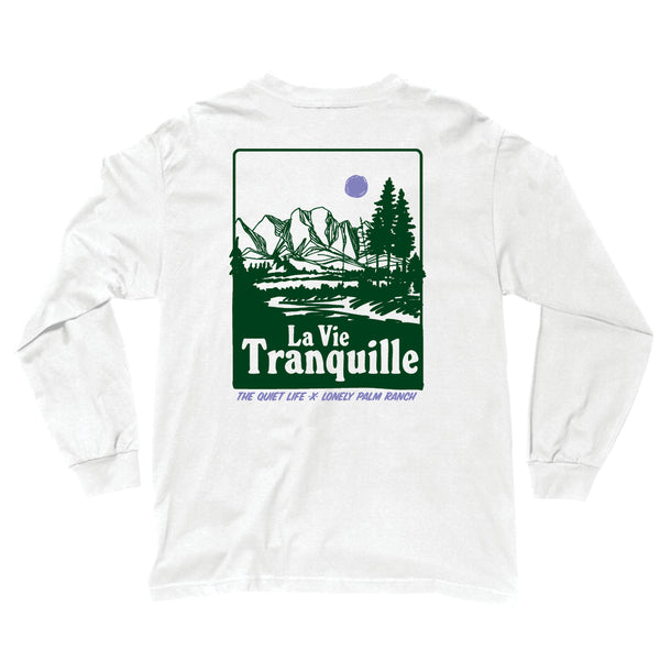 La Vie Tranquille - Lonely Palm Edition Long Sleeve T - MEDIUM ONLY