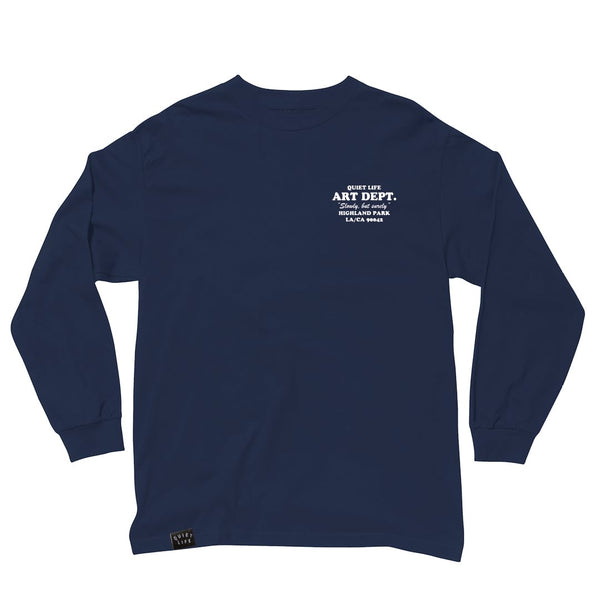 Art Dept. Embroidered Long Sleeve T - MEDIUM ONLY